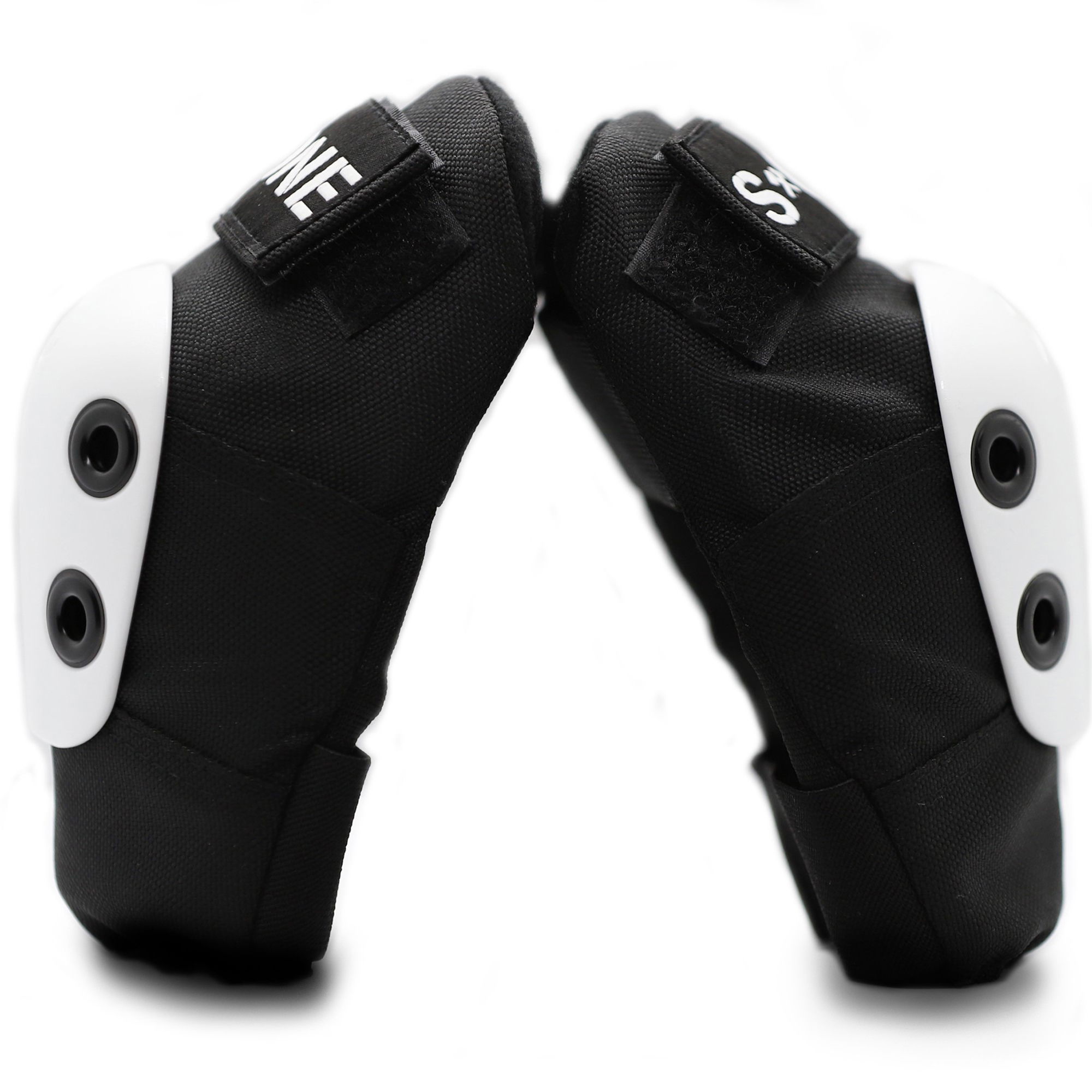 S1 ELBOW PADS - BLACK/WHITE - MEDIUM