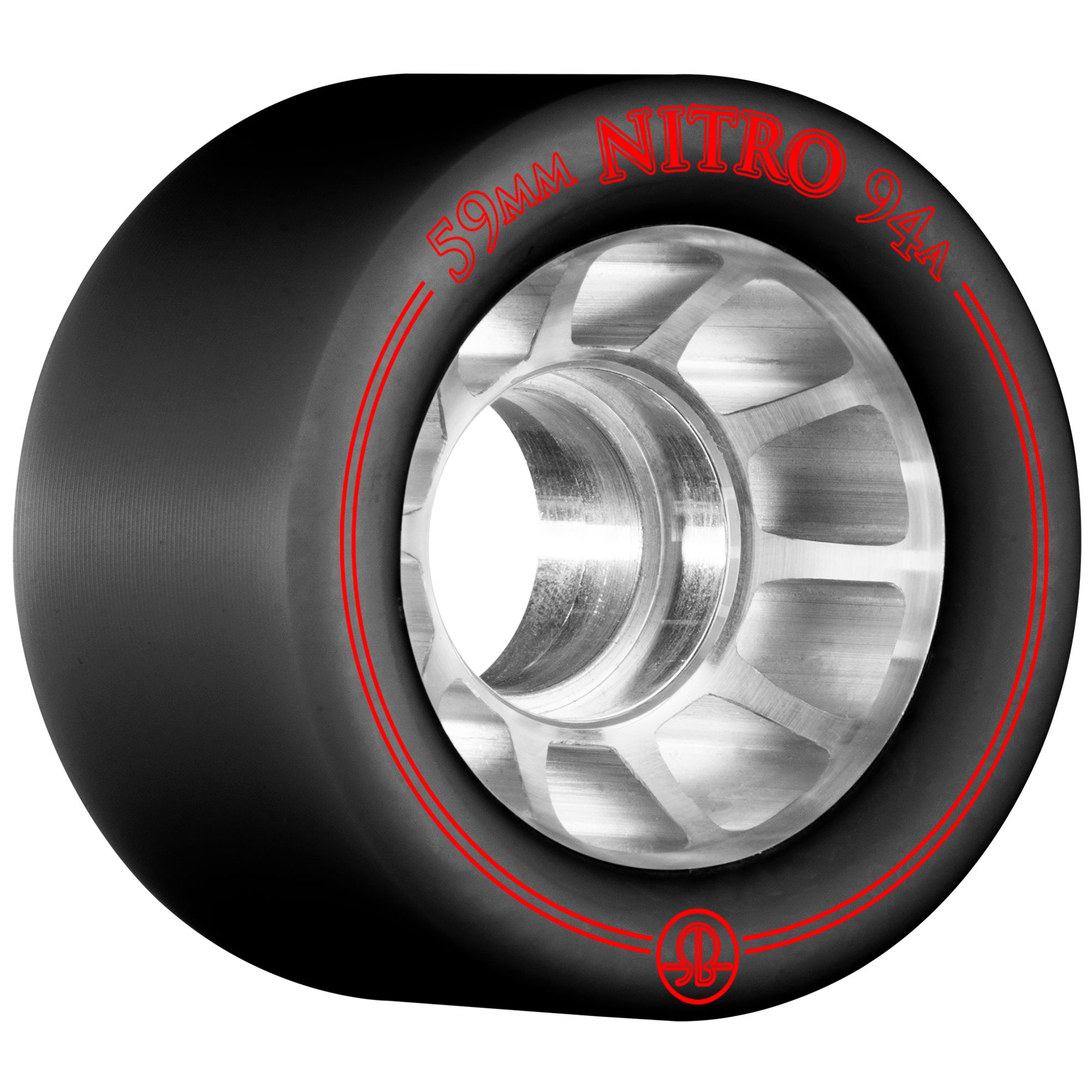 ROLLERBONES - NITRO SPEED WHEEL BLACK (8) - 59mm/94a