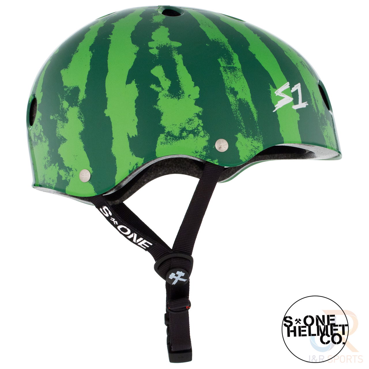 S1 LIFER Helmet - Watermelon - Side View - SHLIWM