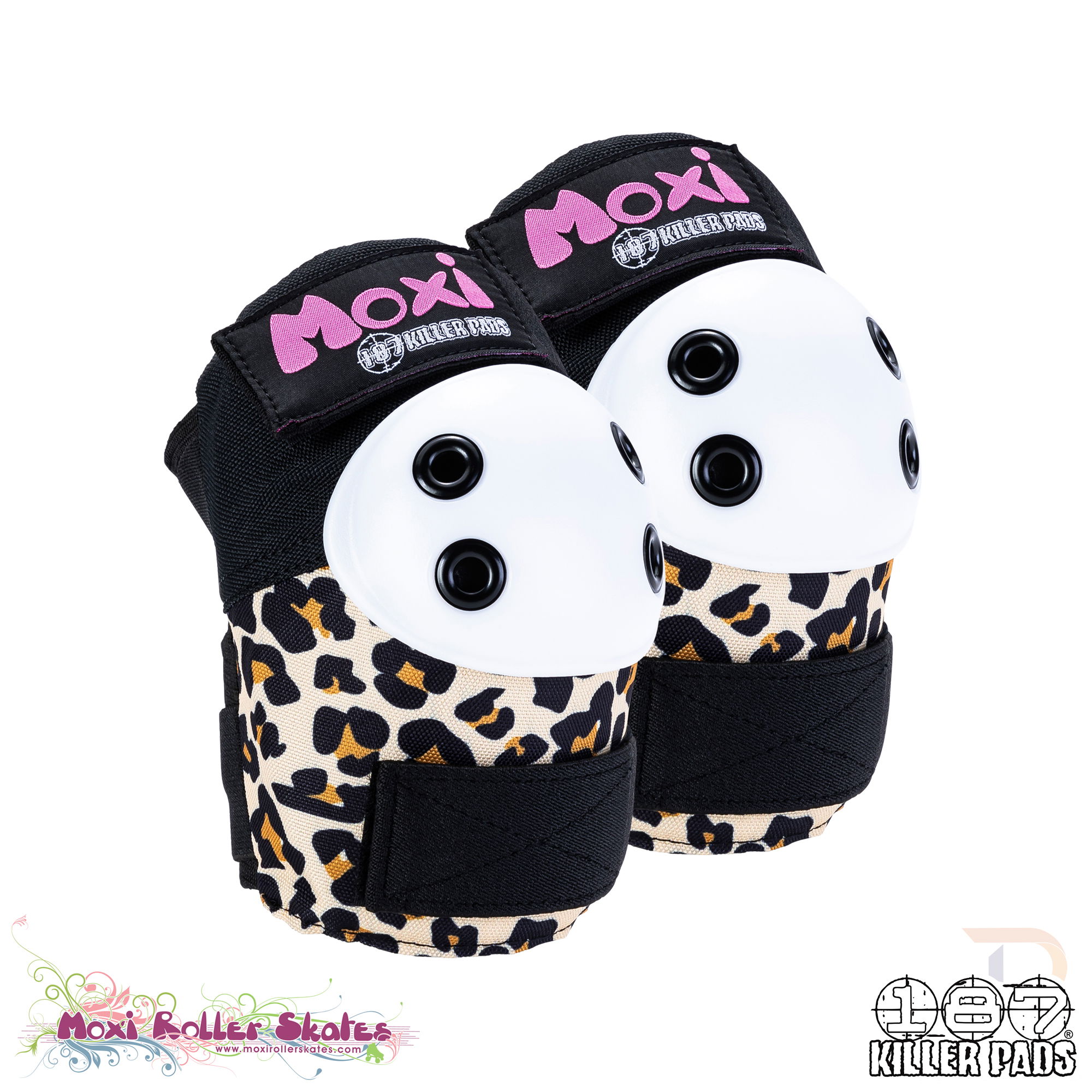 Triple 8 187 Killer Pads Six Pack Combo Protection - Moxi Leopard