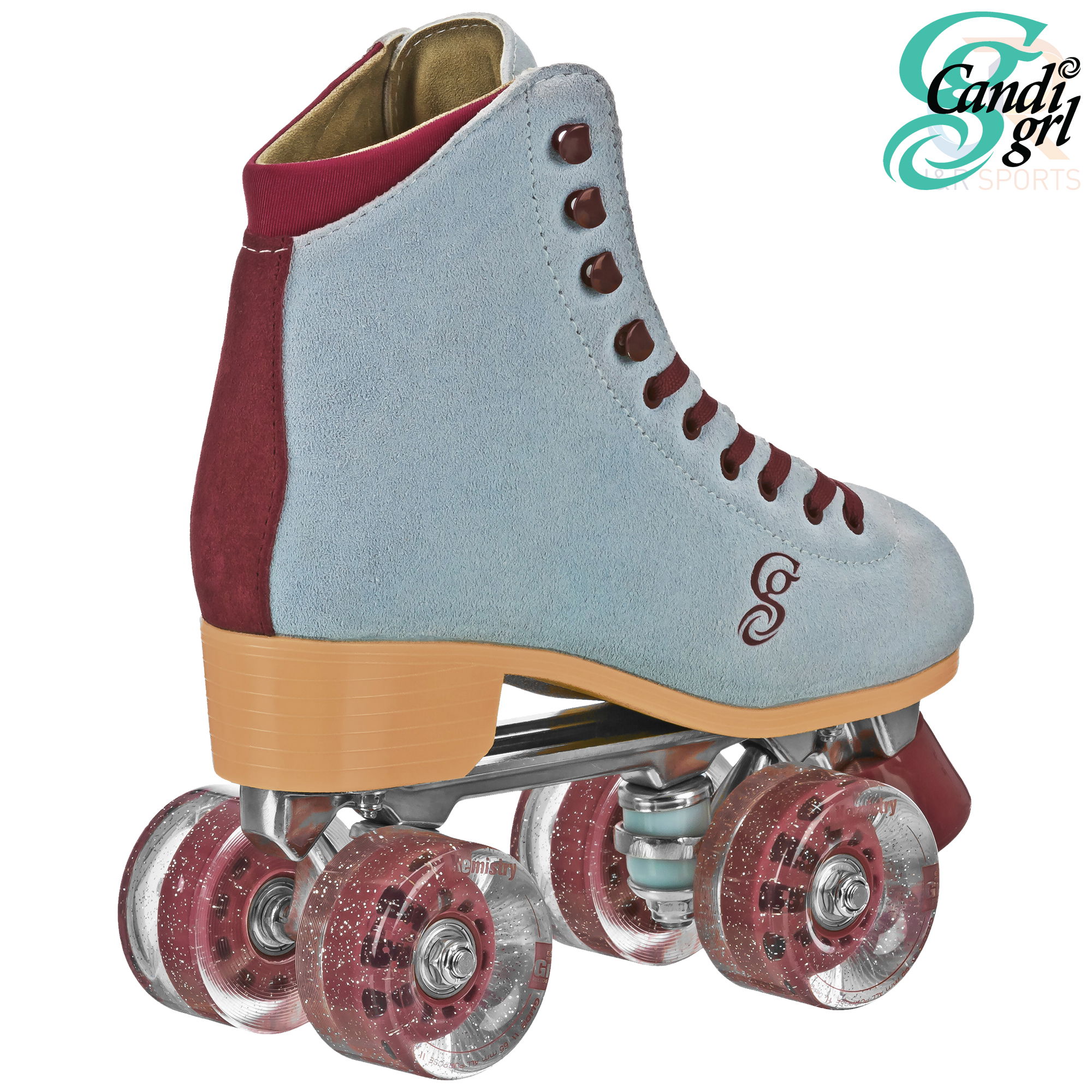 Candi Grl Carlin Skates - Slate Blue