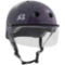 S1 Lifer Helmets inc Visor - Purple Glitter