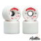 Restless Wheels - Grindhouse - 70mm 78a White - RESWGH7078