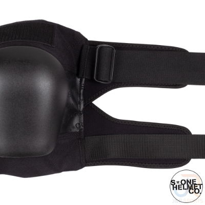 S1 Gen 4 PRO Knee Pads - Black Black - Strap Detail - SHKP4BKBK