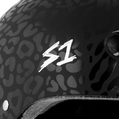 S1 Lifer Helmets - Matt Black Leopard