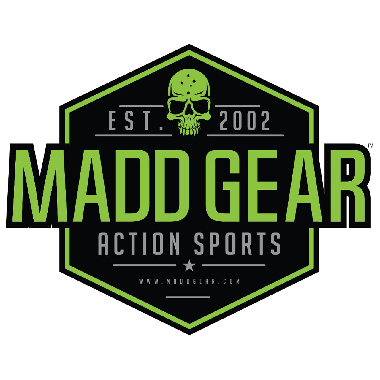 Madd Gear Est 2002 Logo