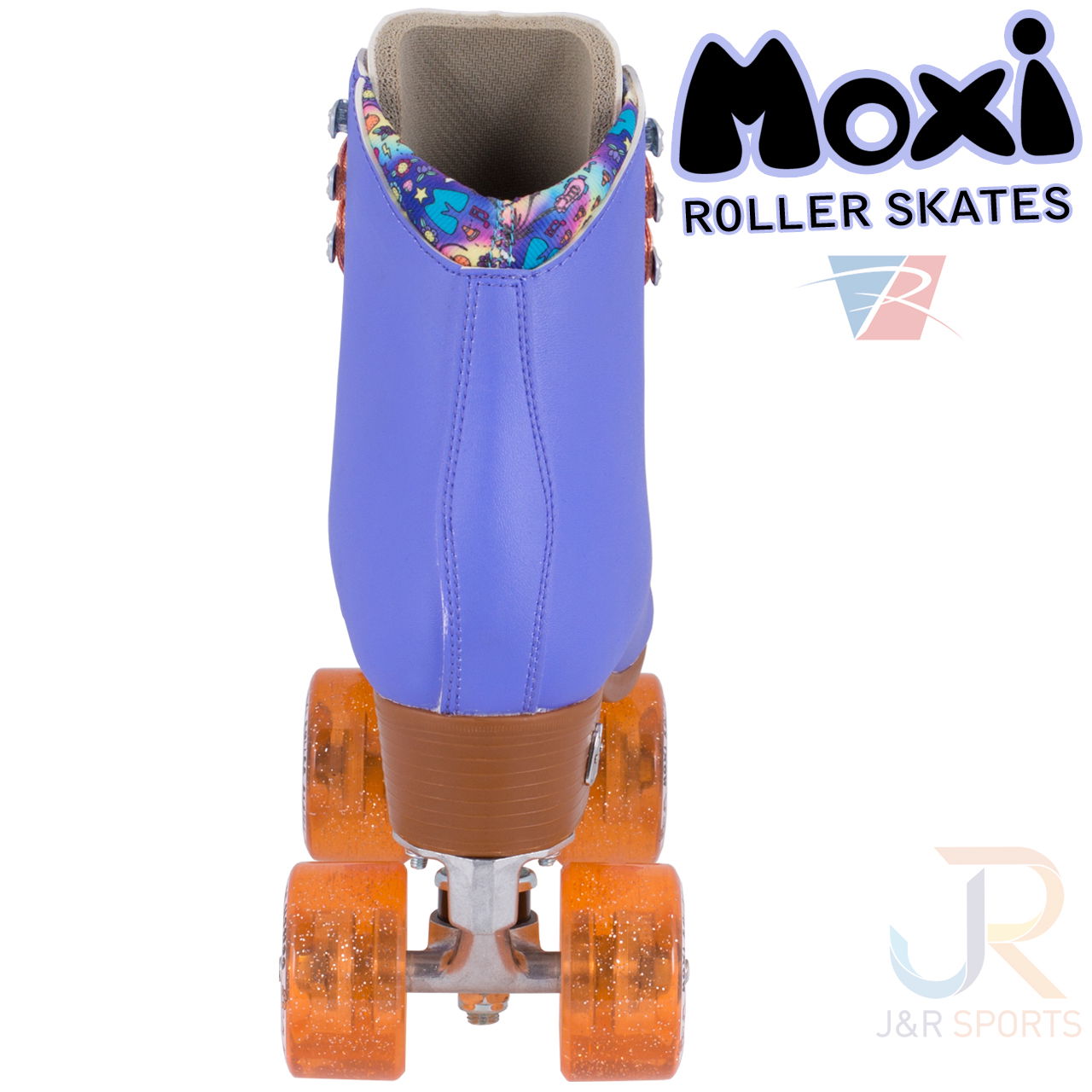 Moxi Beach Bunny Skate - Periwinkle - Rear - MOX4933510