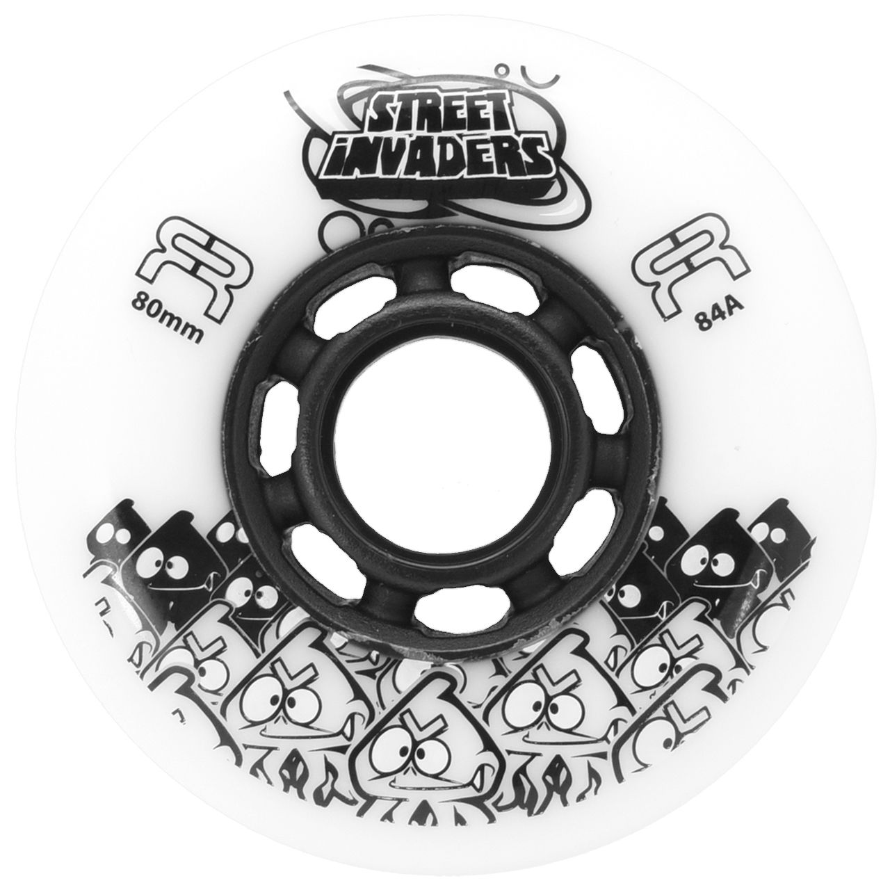 FR Street INVADER II Wheels - White