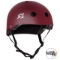 S1 LIFER Helmet - Matt Maroon - Angled - SHLIMMA