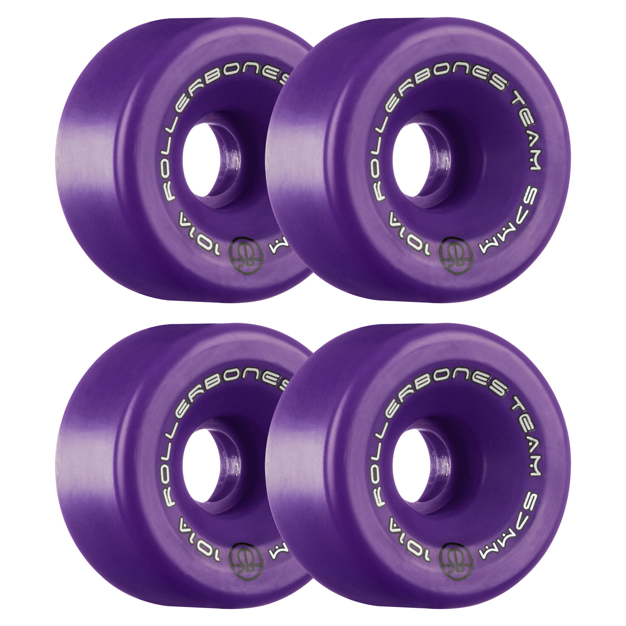 ROLLERBONES - TEAM LOGO PURPLE (8) - 57mm/101a