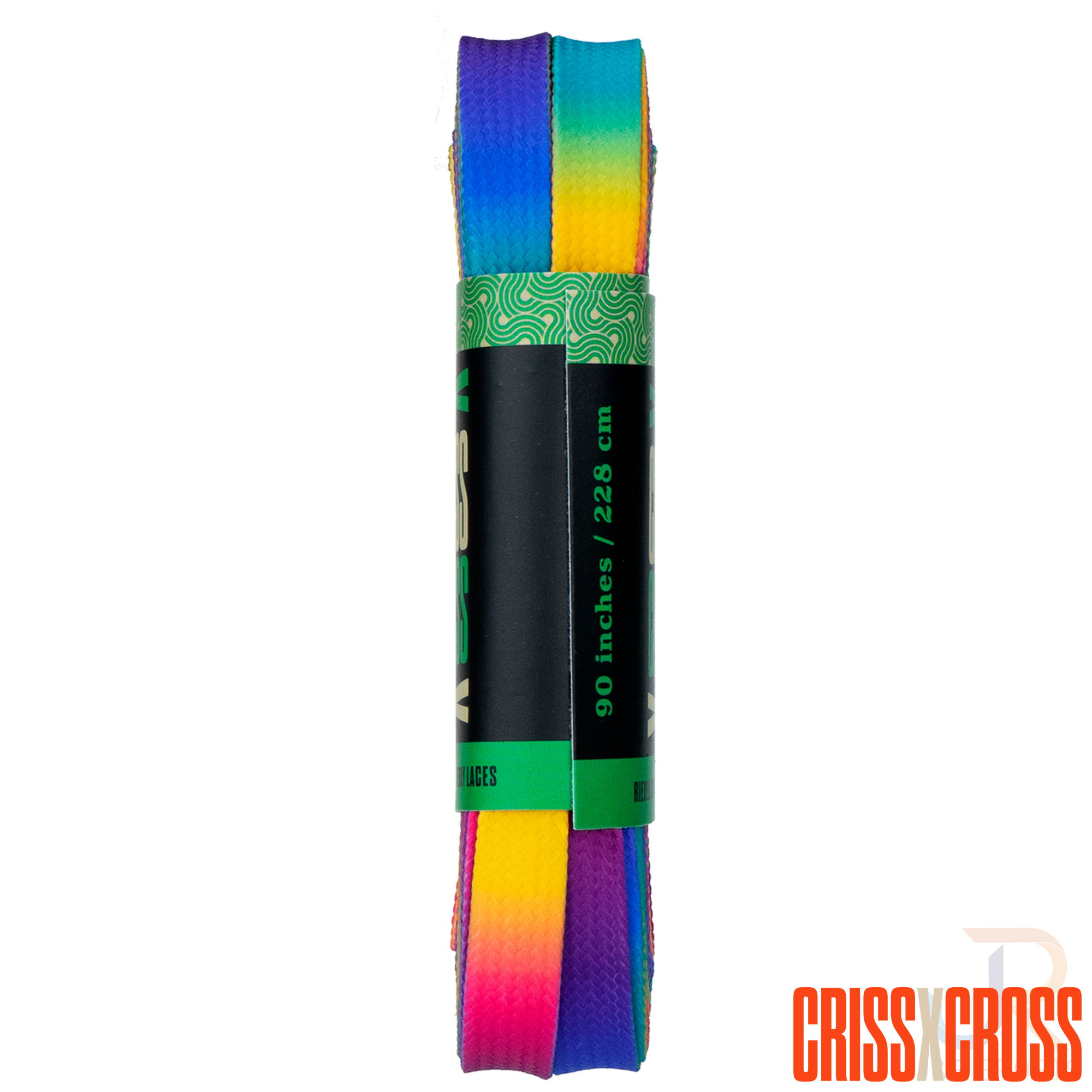 CRISS CROSS X DERBY LACES - FADE - VIBRANCE - 108"