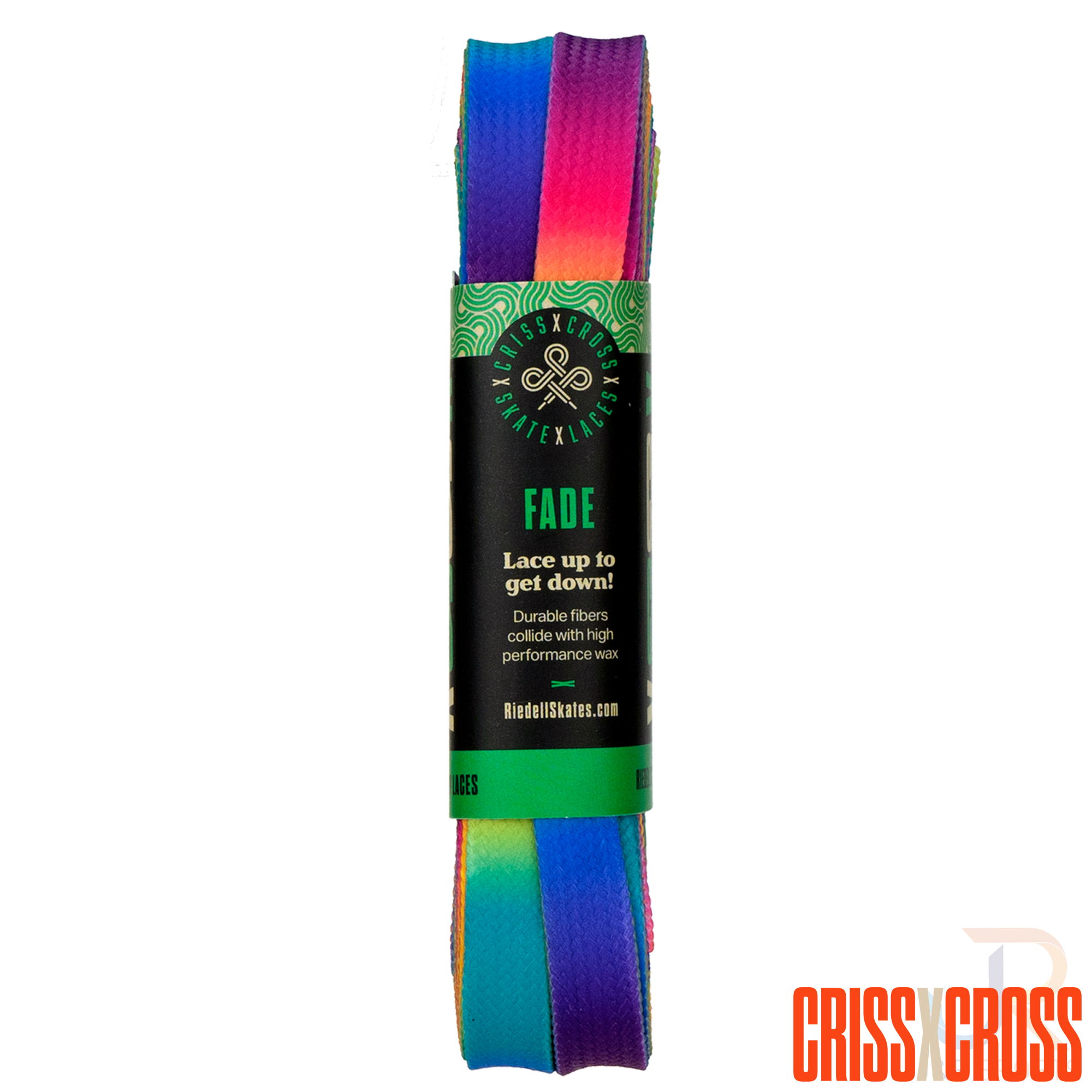 CRISS CROSS X DERBY LACES - FADE - VIBRANCE - 90"