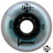 LUMINOUS LED INLINE WHEEL - BLACK PEARL - 76mm/85a (UNIT)