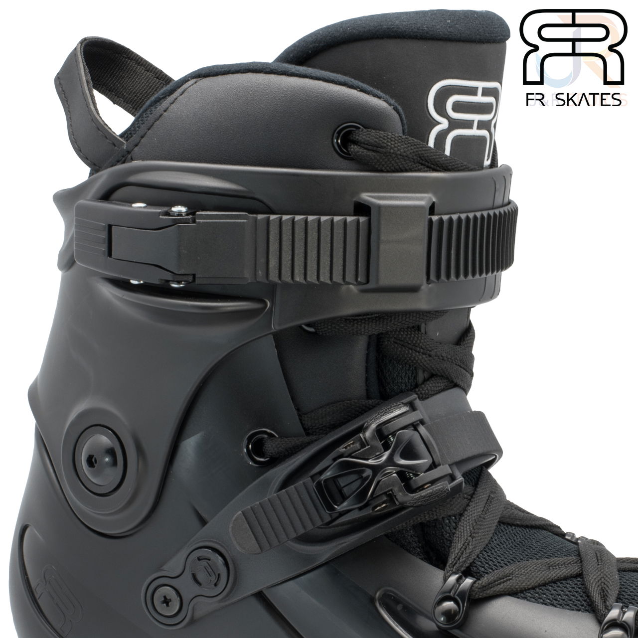 FR Skates - FR 3 80 - Black - Cuff Detail - FRSKFR380BK