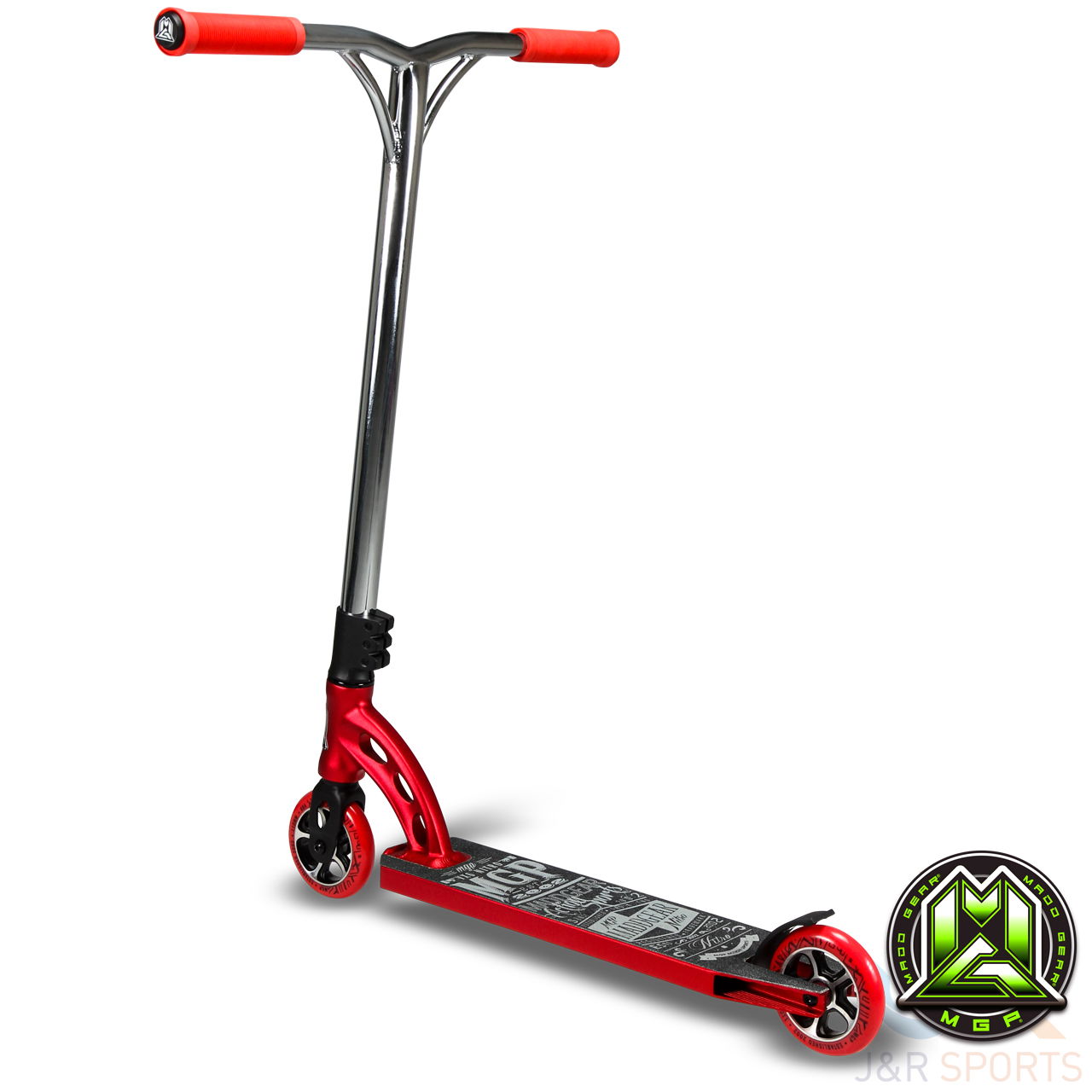 MGP VX 6 TEAM Edition - Red - Rear Angled 205-412