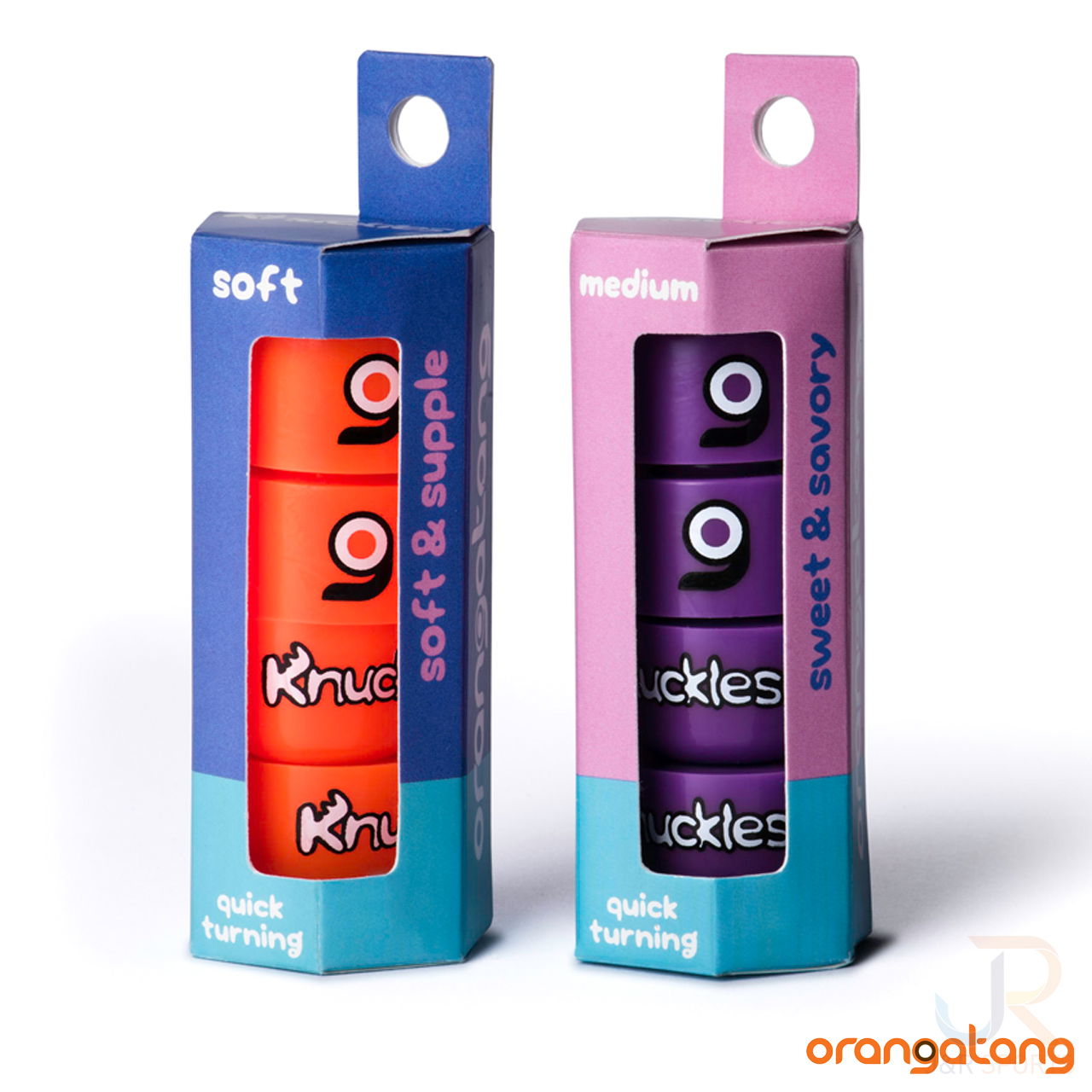 Orangatang Knuckles - Packed - Orange Purple