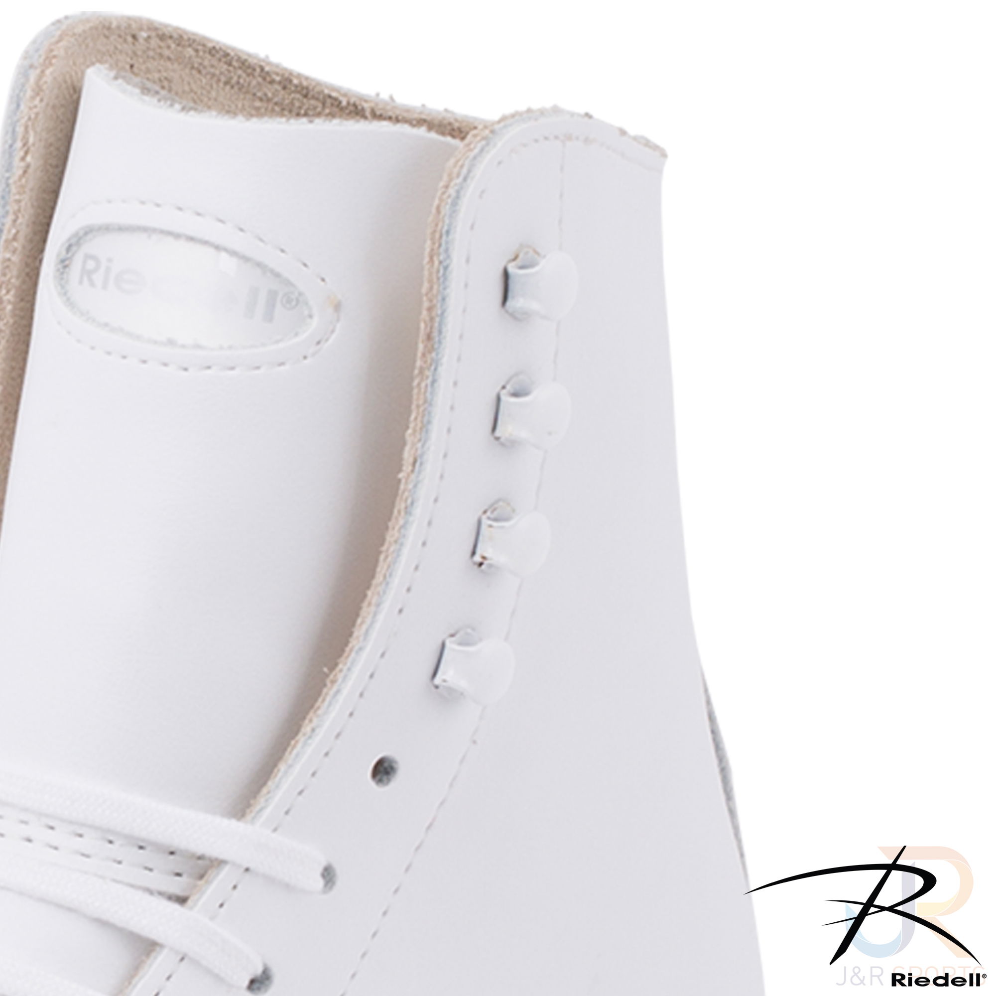 Riedell 220 RETRO Skate Boots - White - Wide