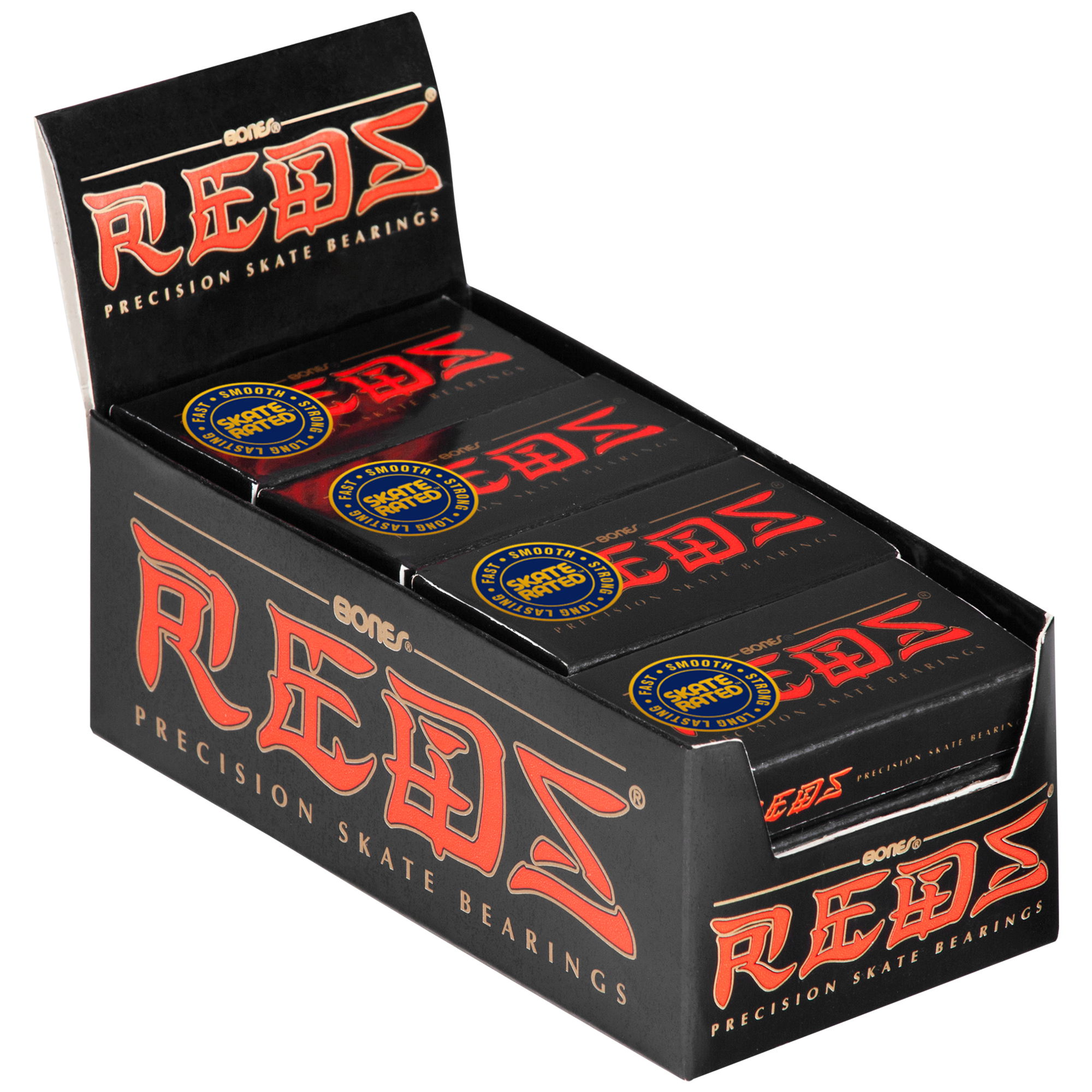 BONES REDS BEARINGS - POP 12 - 8mm 2 PACK