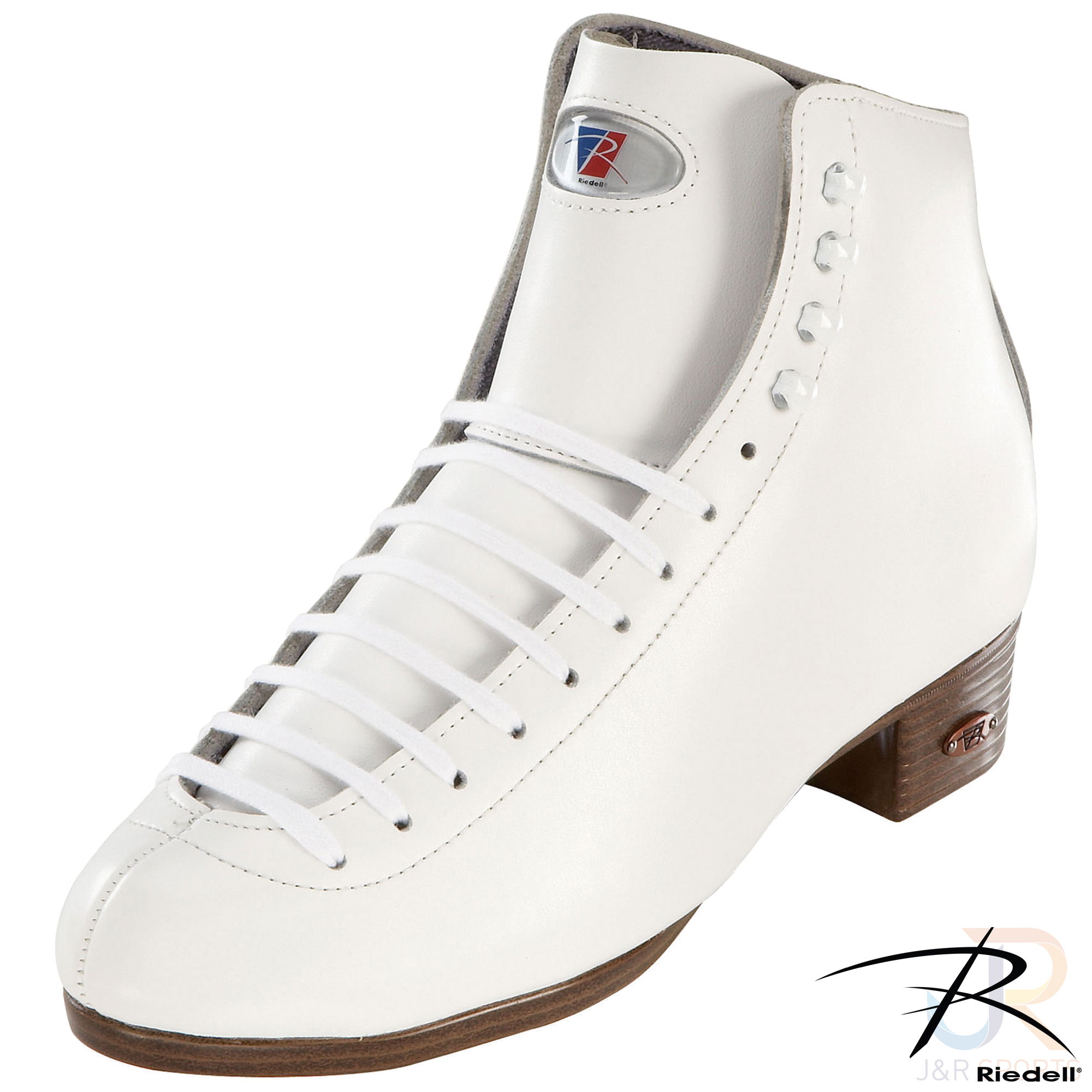 Riedell 120 AWARD Skate Boots - White - Wide