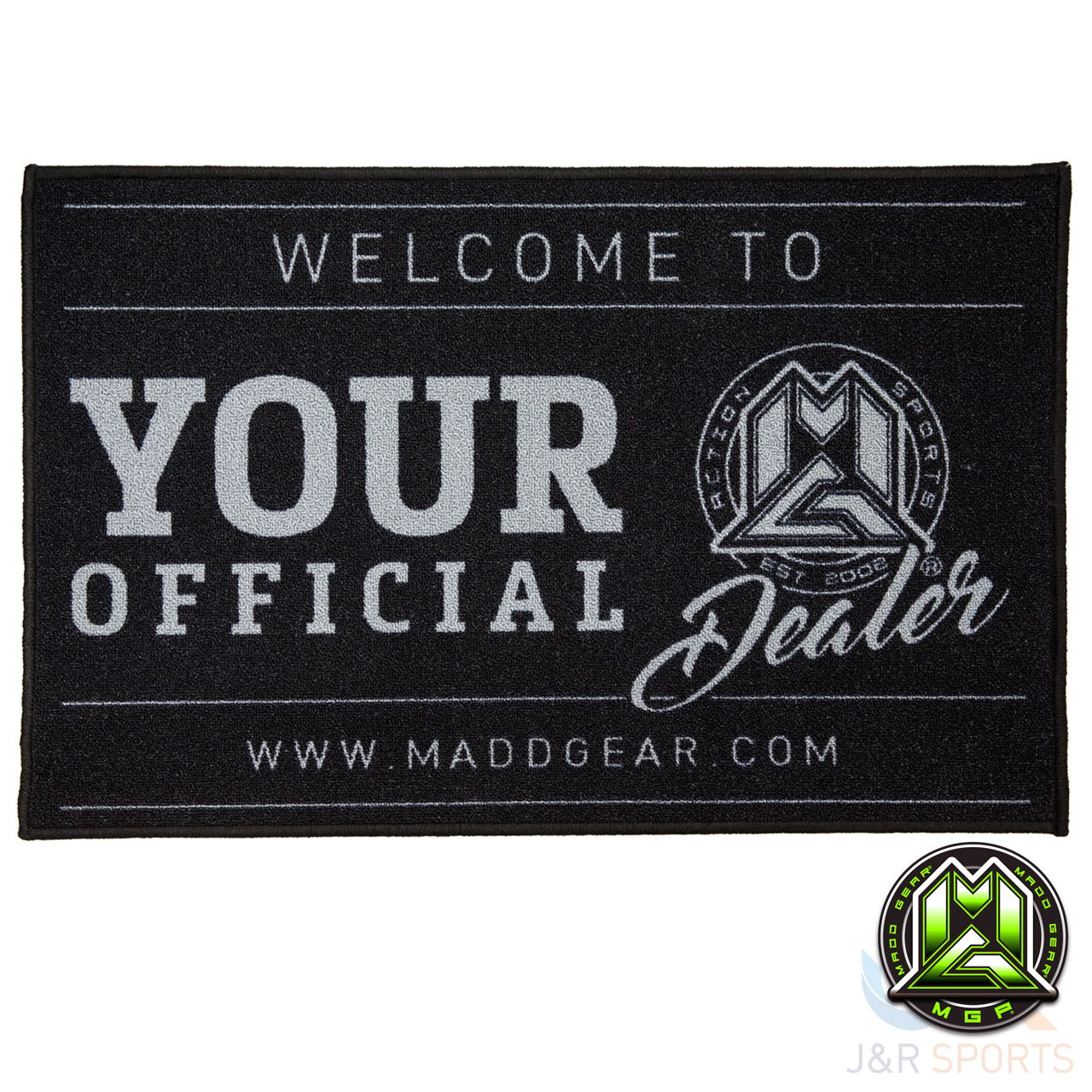 MGP Dealer Floor Mat - Latex - Black - MGP206-149