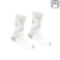 FR NANO Sports Socks - White / Grey
