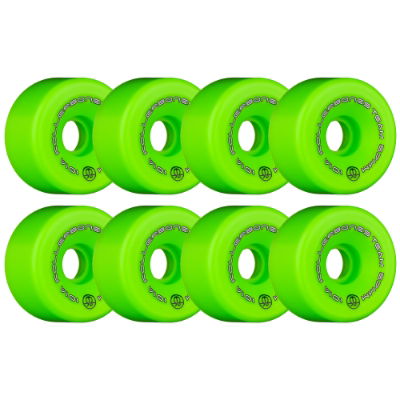 ROLLERBONES - TEAM LOGO GREEN (8) - 57mm/101a