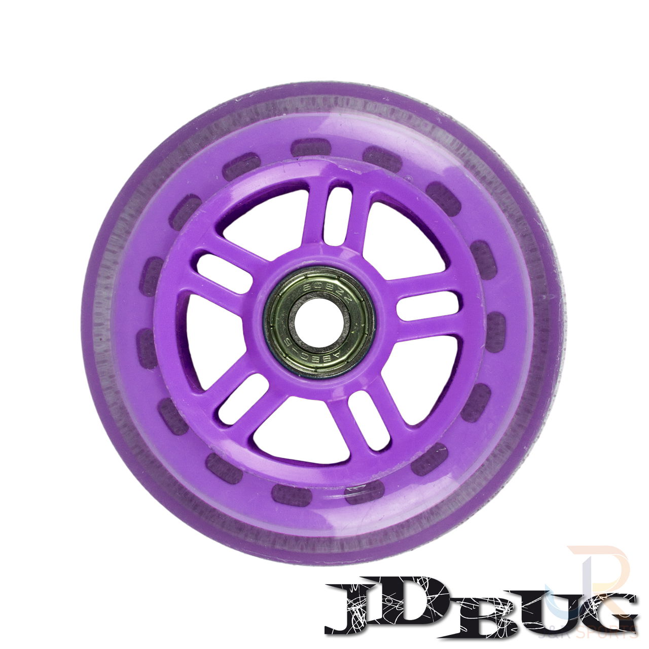 JD Bug Original Scooter Street - 100mm Scooter Wheels Purple - JD6101PR