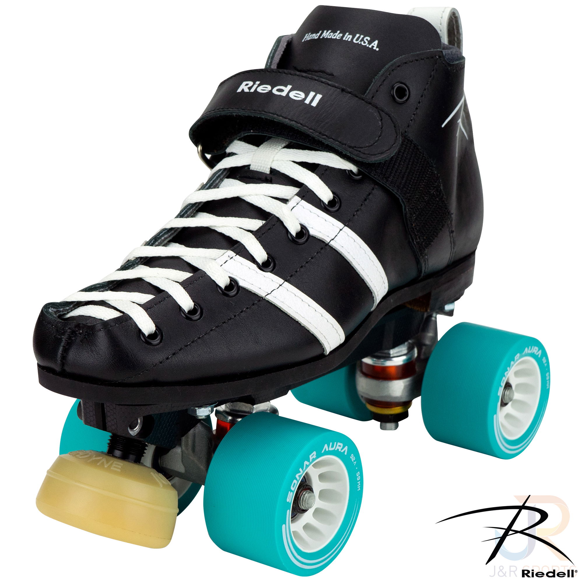 Riedell 265 Vendetta Skates - Black - Width D/B