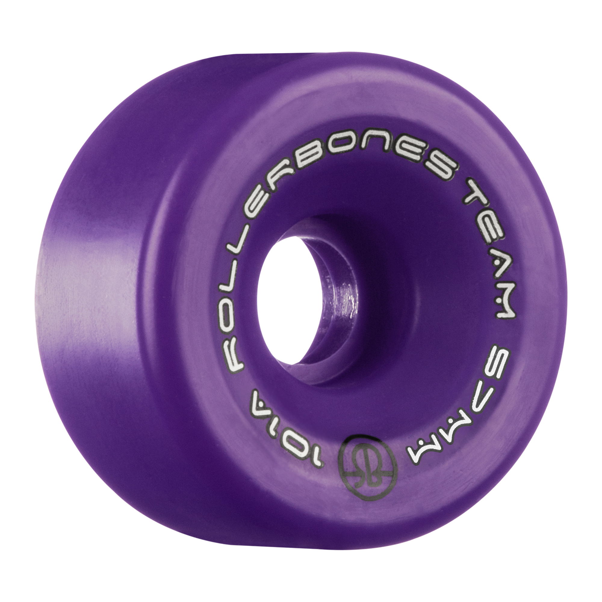 ROLLERBONES - TEAM LOGO PURPLE (8) - 57mm/101a