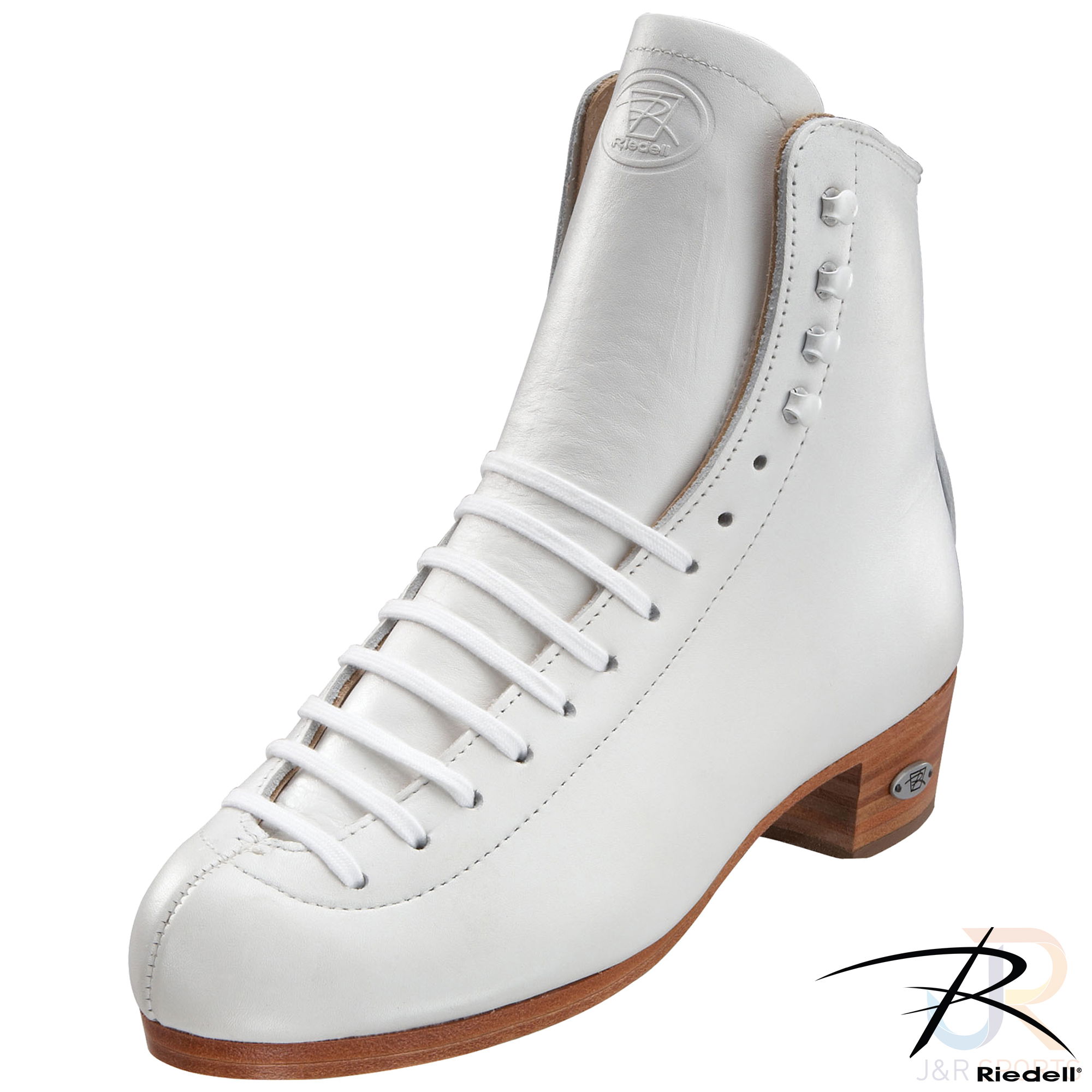 Riedell 297 PRO Skate Boots - White - Wide