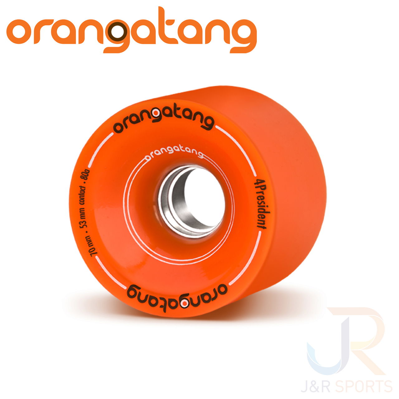 4President Alu Core Orange 70mm 80a