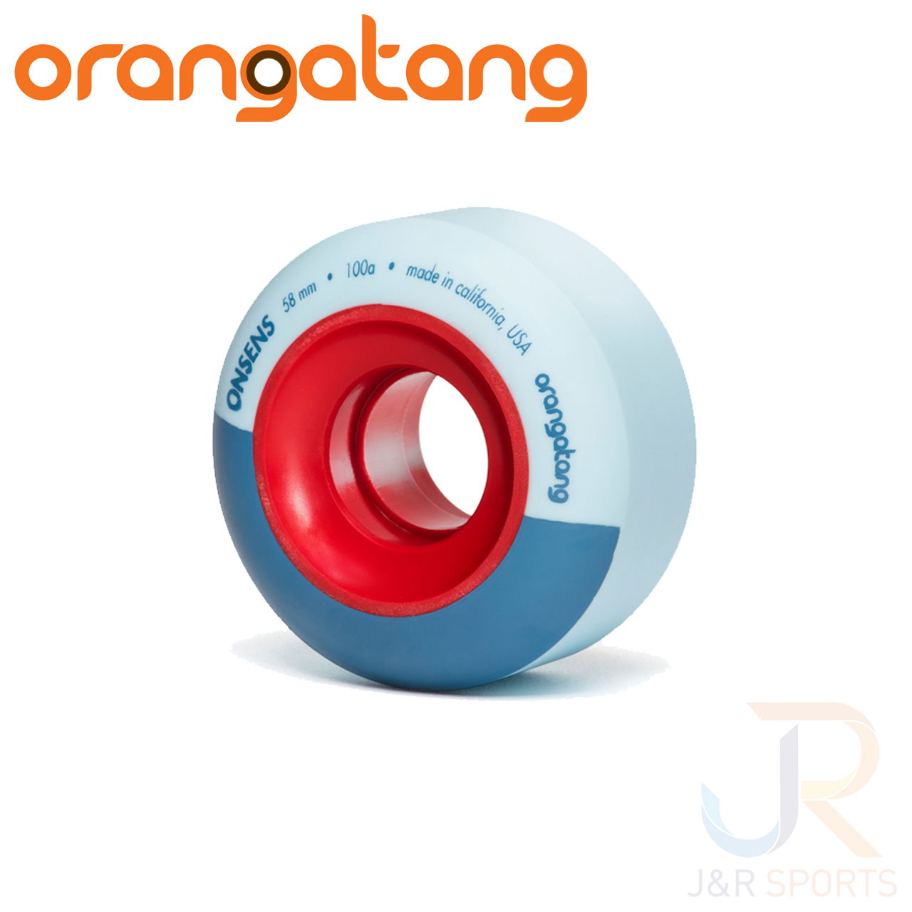 Orangatang Onsen Light Blue 58mm 100a