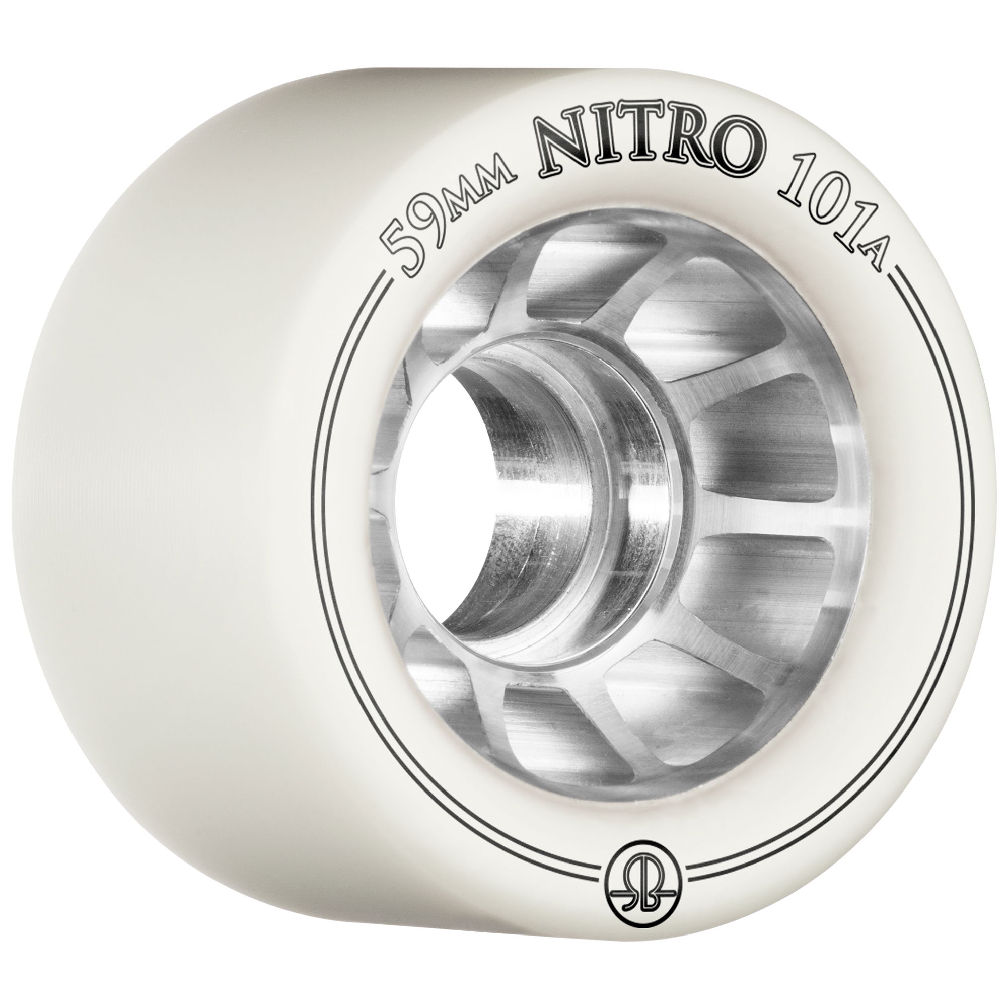 ROLLERBONES - NITRO SPEED WHEEL WHITE (8) - 59mm/101a