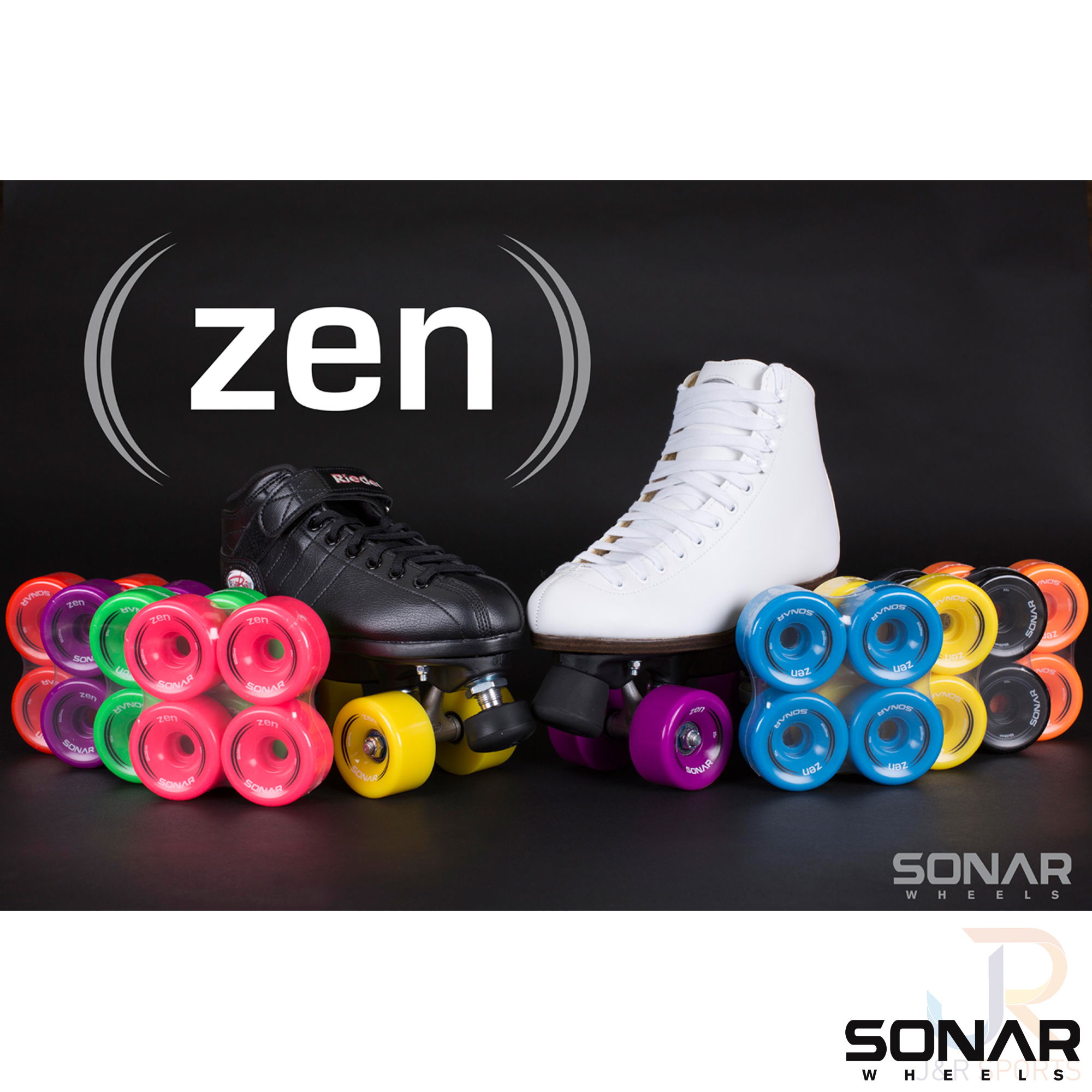 SONAR WHEELS (4) ZEN - PINK - 62mm/85a