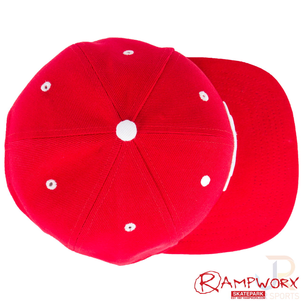 Rampworx SnapBacks LE97_1 - Red Red Red -Top - RXSBRW25