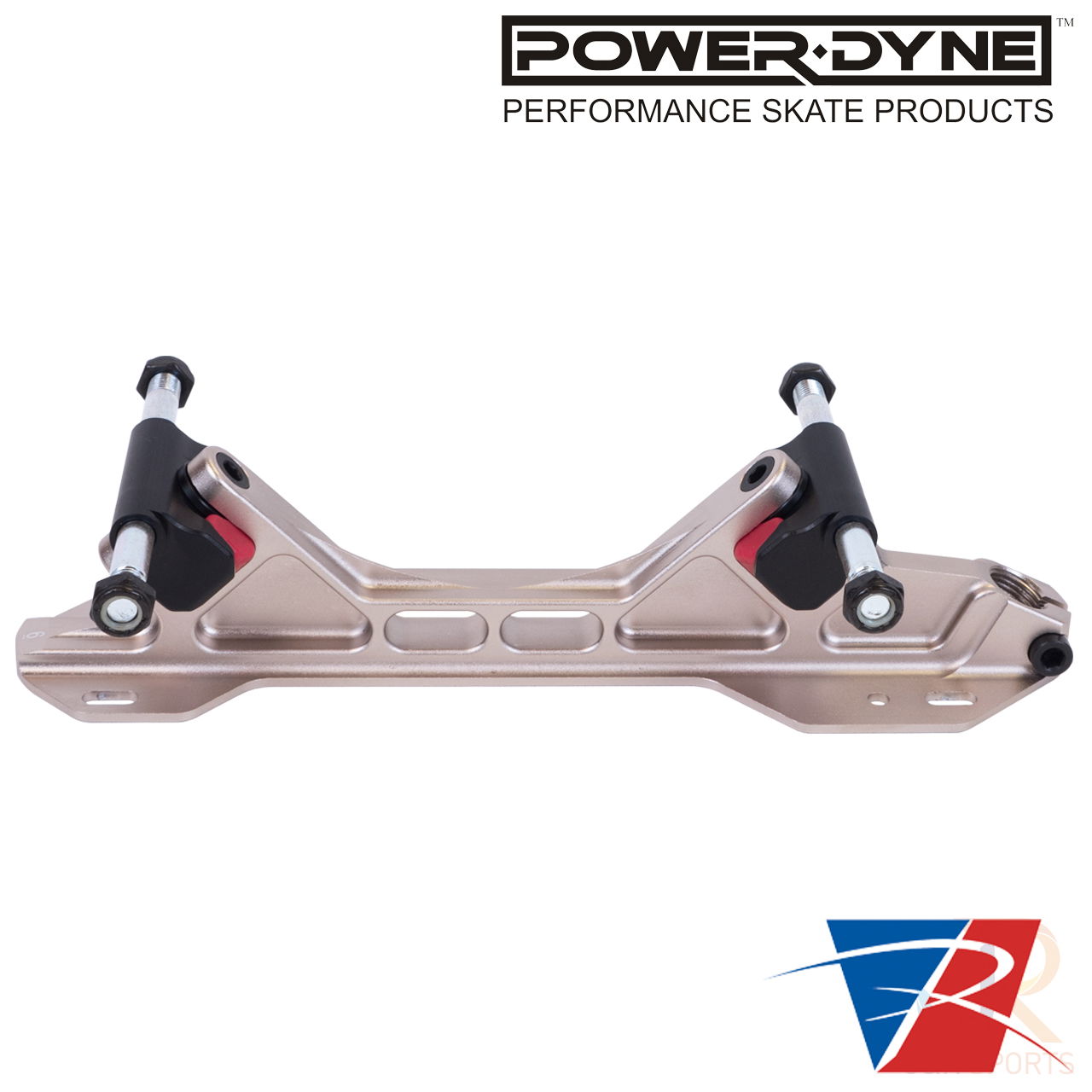 Riedell PowerDyne Arius Platinium Plates Size View