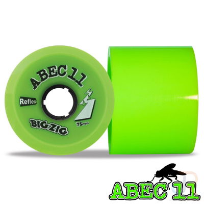 Abec 11 Reflex BigZigs 75mm Lime 80a
