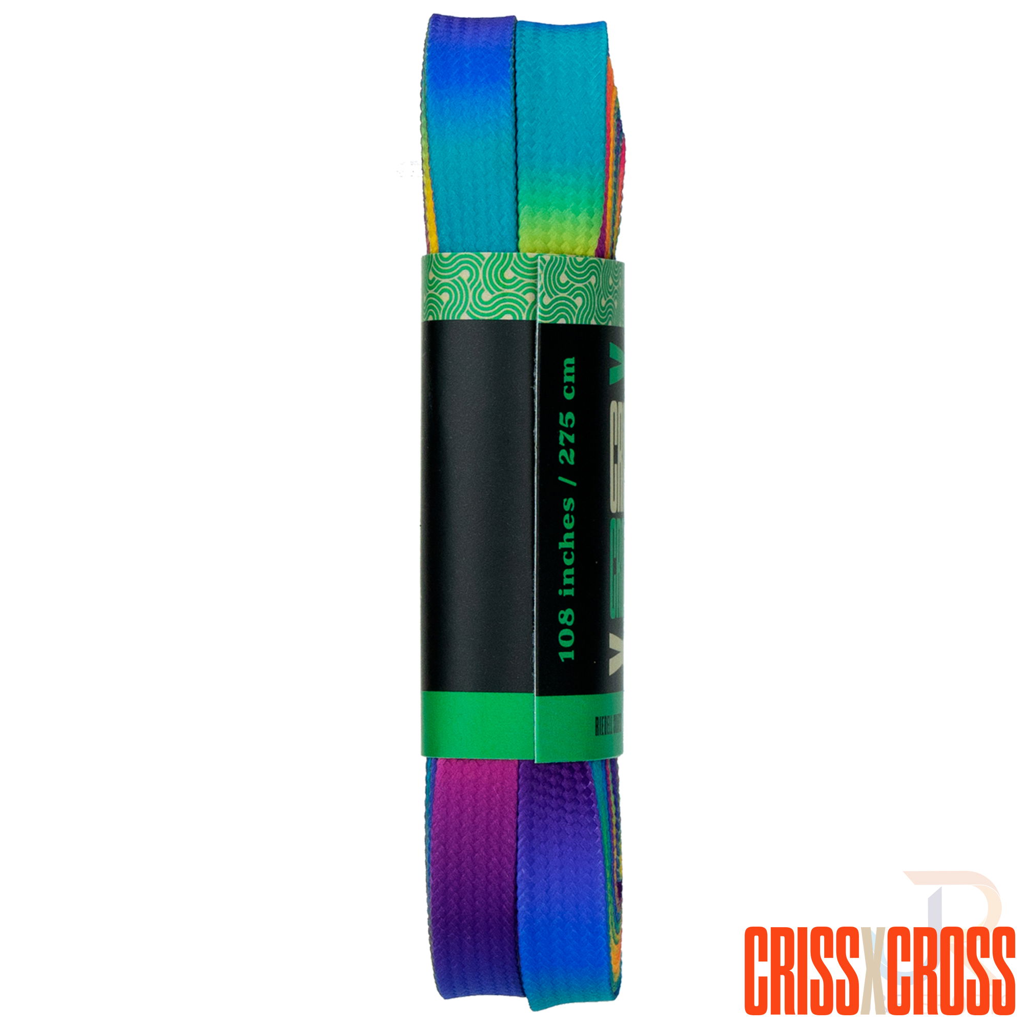 CRISS CROSS X DERBY LACES - FADE - VIBRANCE - 108"