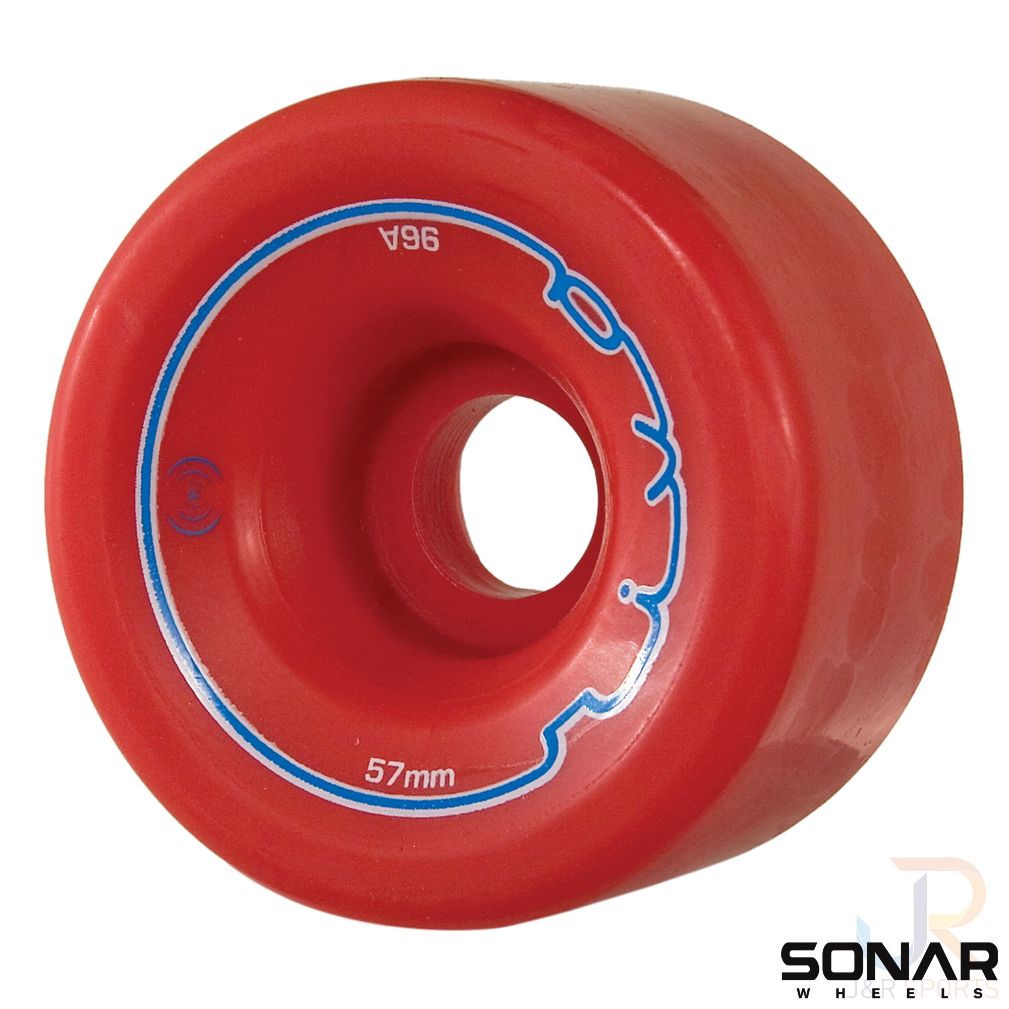 SONAR WHEELS (4) - RIVA - RED - 57mm/96a