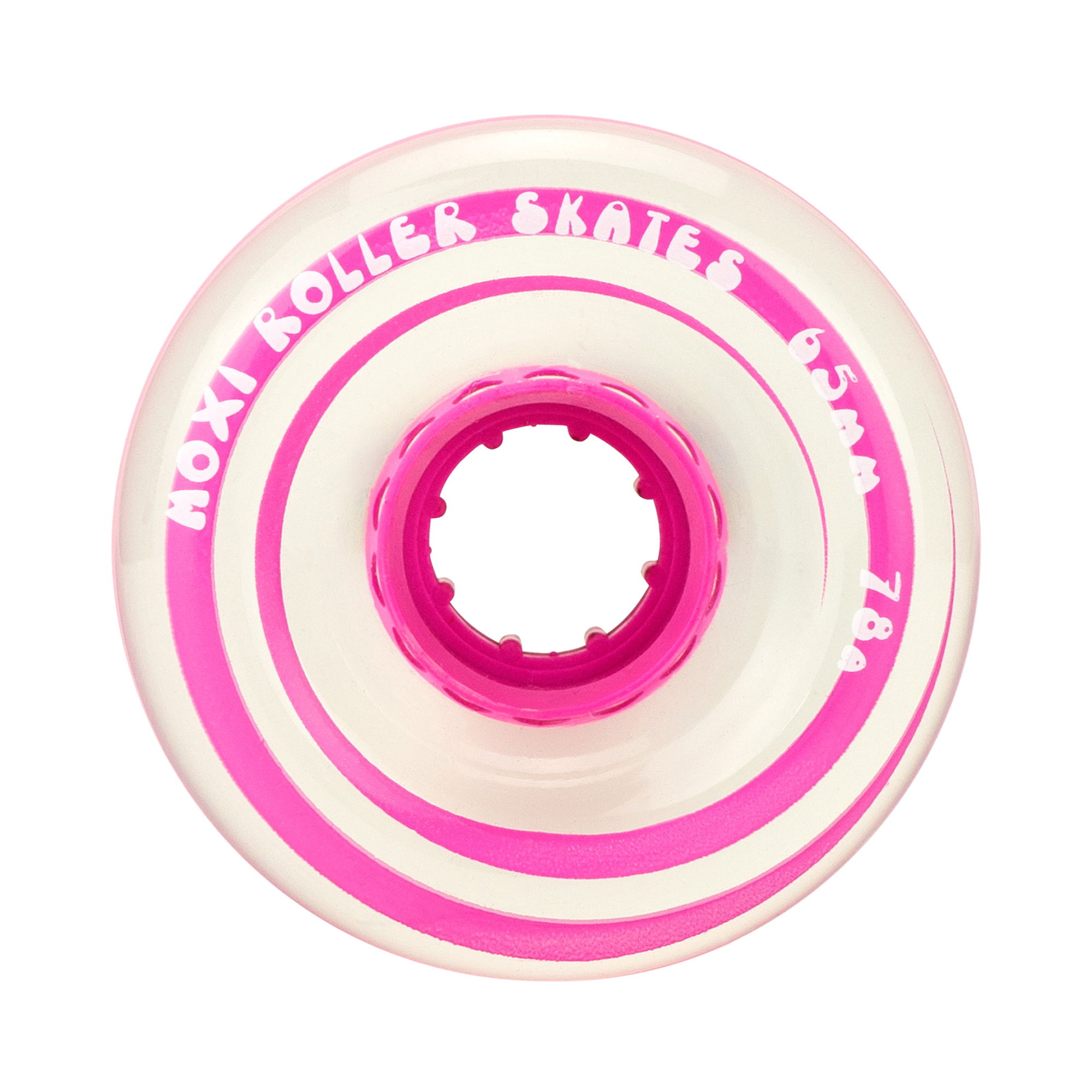 MOXI CLASSIC OUTDOOR WHEELS (4) - STRAWBERRY - 65x35mm/78A