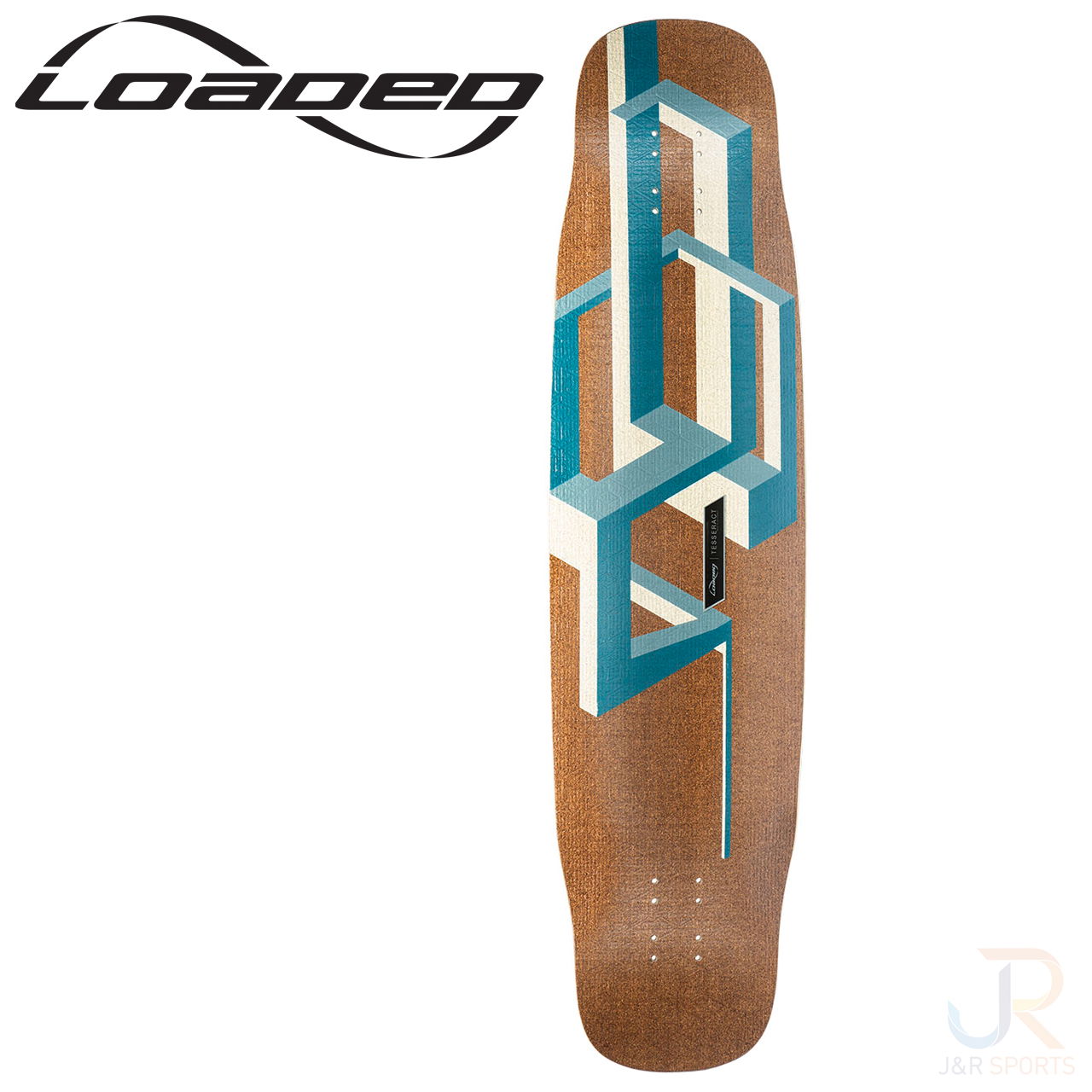 Loaded Basalt Tesseract Deck Dark Blue - Underside 1 - LCSDBT101