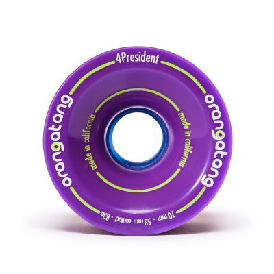 ORANGATANG "4PRESIDENT" PURPLE 70mm 83a (Set 4)