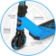 MADD GEAR CARVE MINI PRO ROOKIE X - SKY BLUE / BLACK