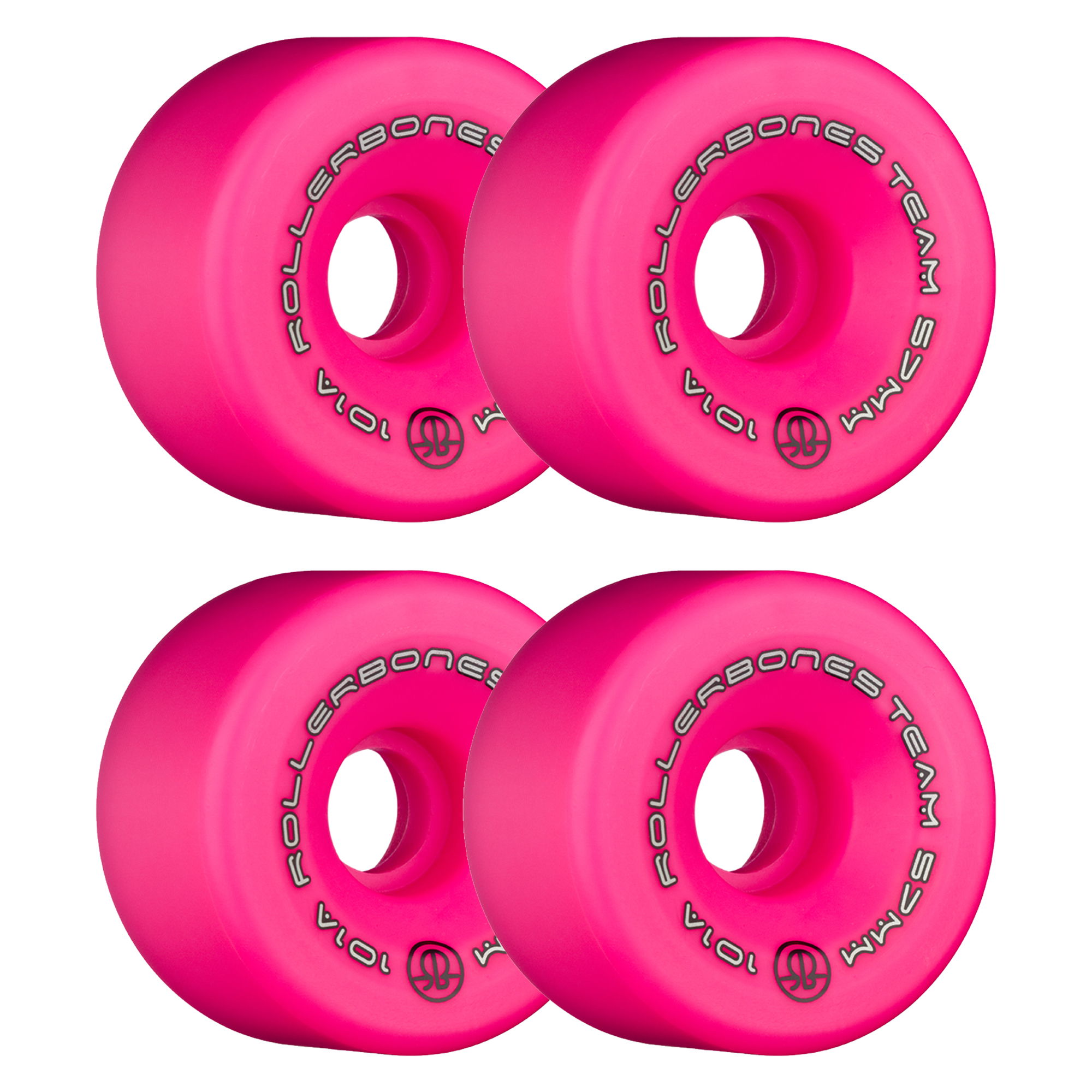 ROLLERBONES - TEAM LOGO PINK (8) - 57mm/101a