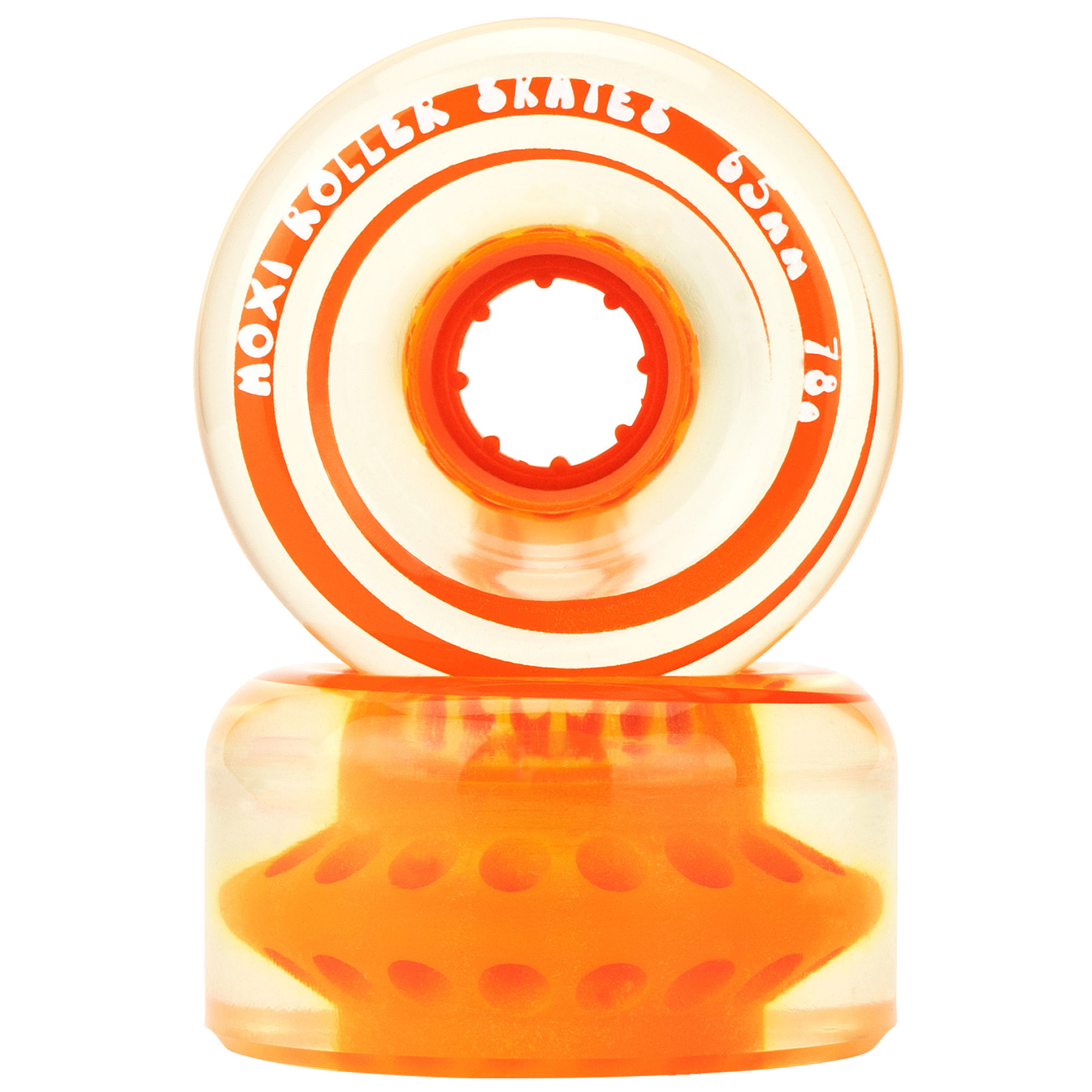 MOXI CLASSIC OUTDOOR WHEELS (4) - CLEMENTINE - 65x35mm/78A