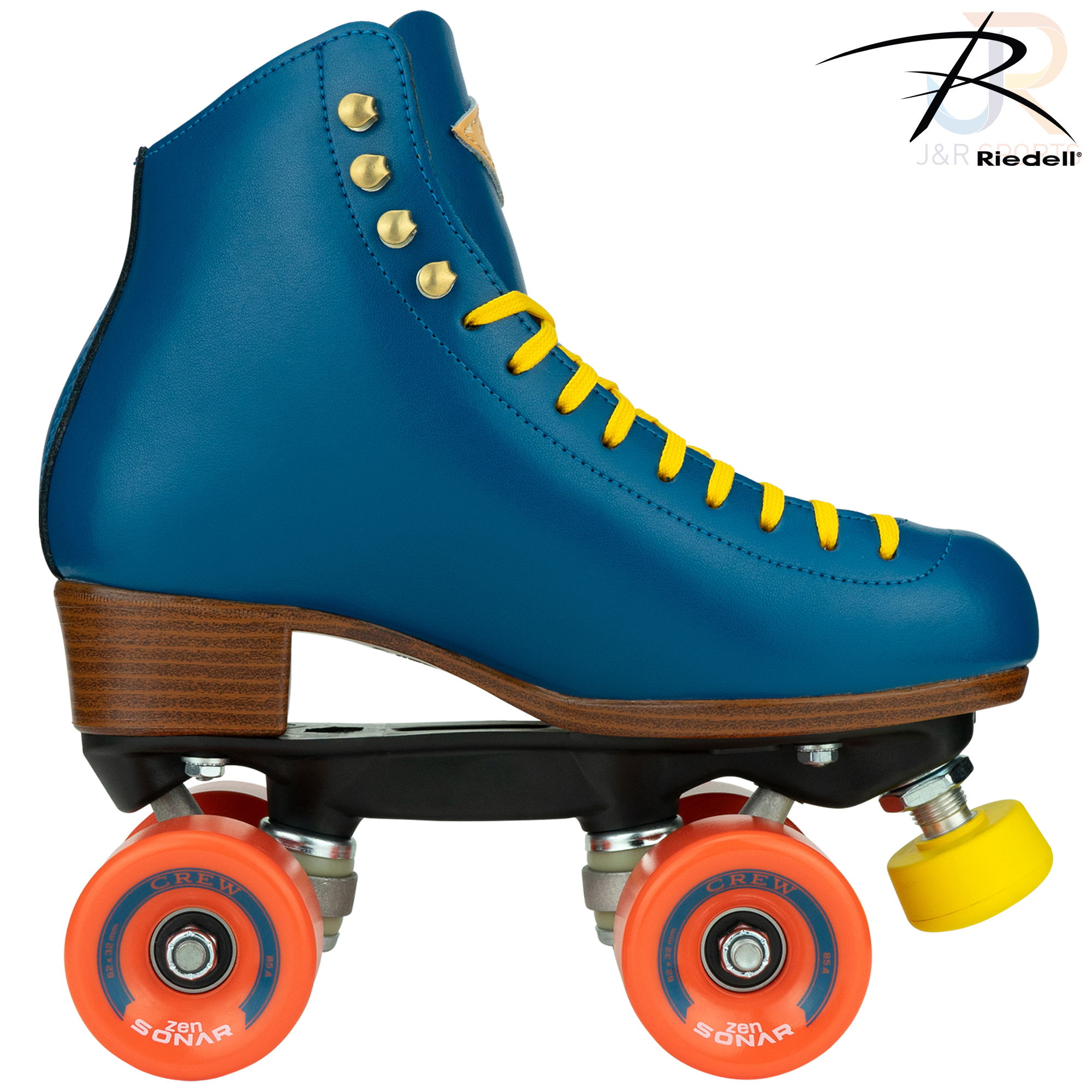 Riedell Crew Skates - Ocean Blue