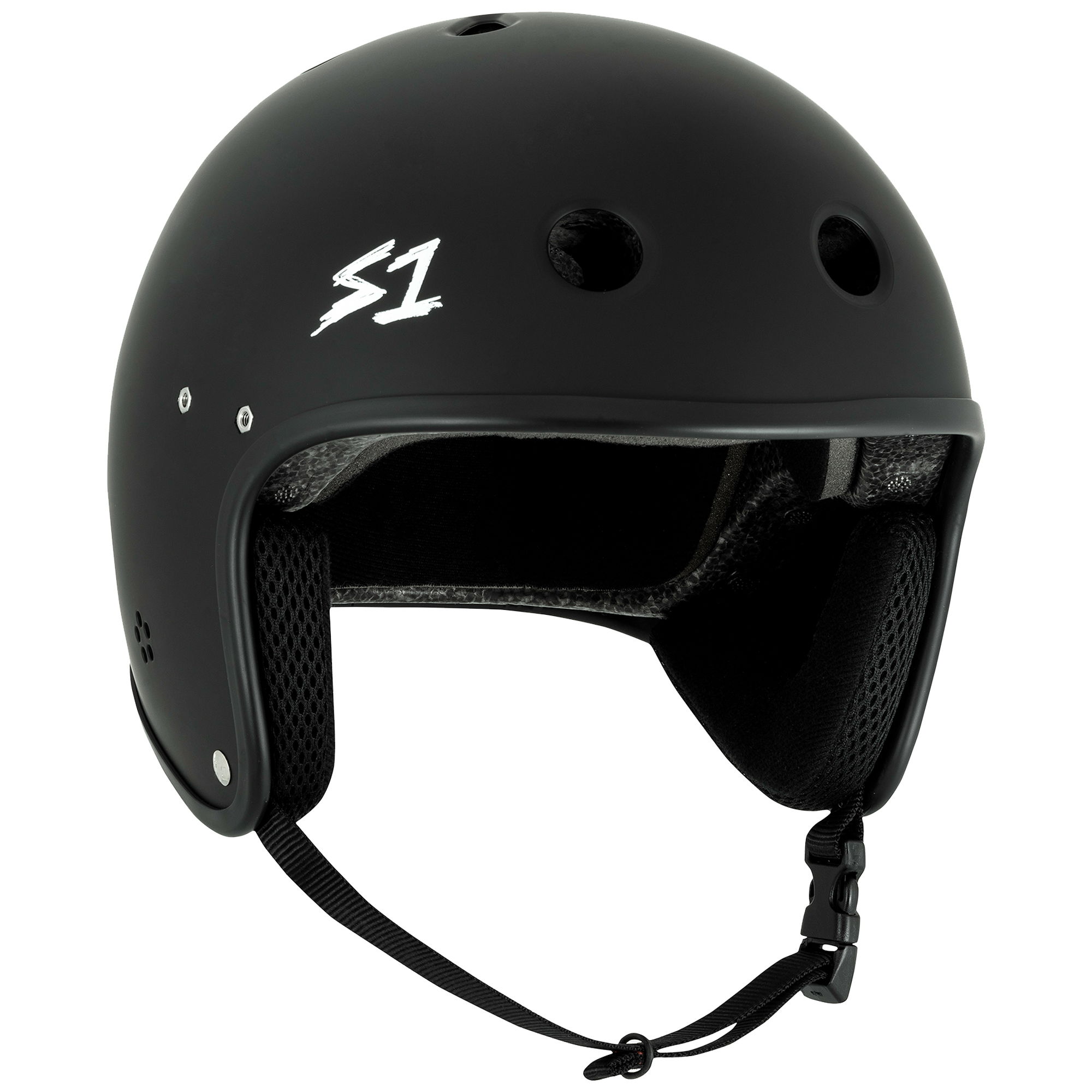 S1 RETRO Lifer E-Helmets - Black Matt