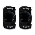 S1 PRO ELBOW PADS - BLACK/BLACK - SMALL