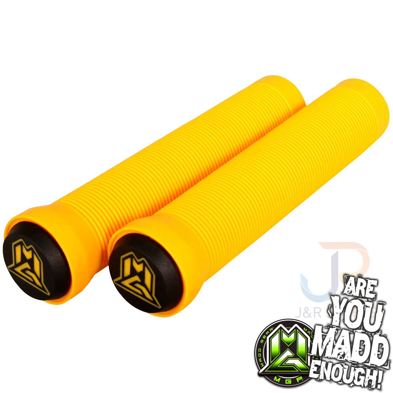 MGP Grind Grips inc Bar Ends - Yellow 204-559