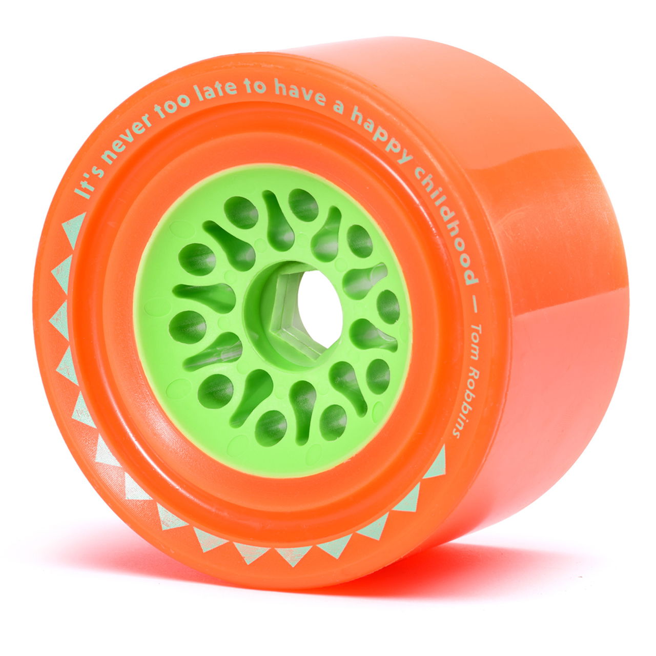 ORANGATANG "DAD BOD" inc JEHU V2 BEARINGS - ORANGE 105mm 80a (Set 4)